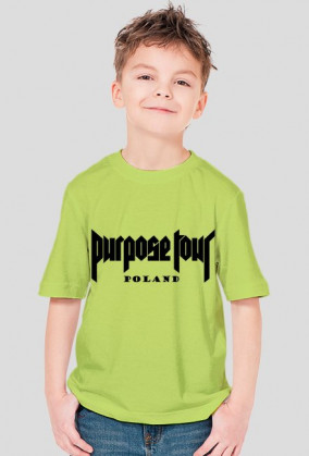 Bluzka chłopięca Purpose Tour Poland