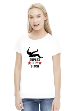SUPLEX CITY BITCH - KOSZULKA BY WRESTLEHAWK