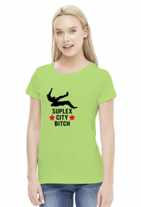 SUPLEX CITY BITCH - KOSZULKA BY WRESTLEHAWK