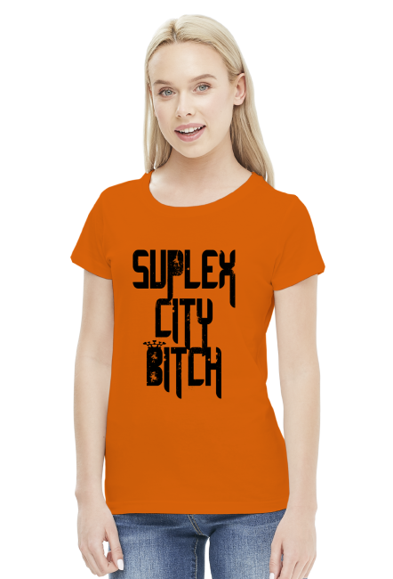 SUPLEX CITY BITCH - KOSZULKA BY WRESTLEHAWK