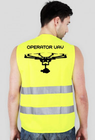 Operator UAV - odblaskowy