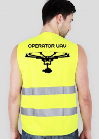 Operator UAV - odblaskowy