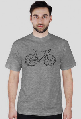 BIKE.txt // kultowy texted bike t-shirt koszulka rower