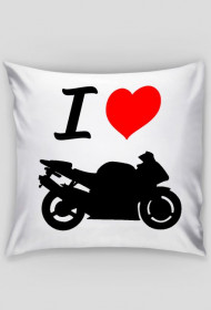 I love moto poszewka(poduszka)