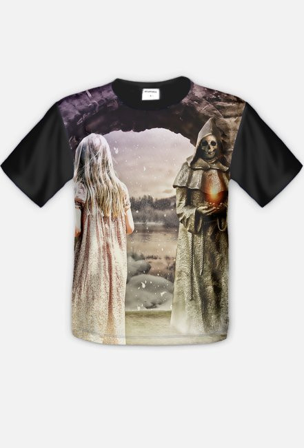 Koszulka gothic fantasy fullprint