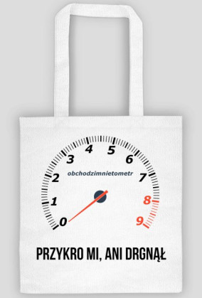 Obchodzimnietometr - torba - jasna