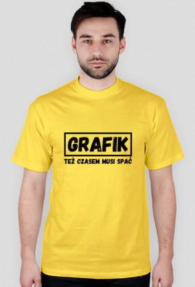 Koszulka GRAFIK TEŻ CZASEM MUSI SPAĆ