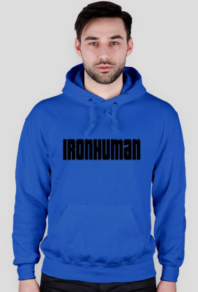 IronHuman - Czarne "I'm the IronHuman"