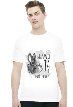 Koszulka męska - BRAWO JA I MÓJ PIES