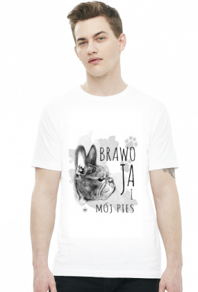 Koszulka męska - BRAWO JA I MÓJ PIES