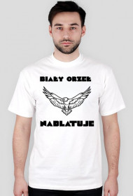Biały orzeł nadlatuje koszulka