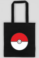 Eko torba bawełniana z pokeballem - różne kolory