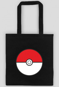 Eko torba bawełniana z pokeballem - różne kolory