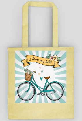 Torba biker na zakupy "szoping" Moja mówi, że "śliczna":)