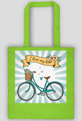 Torba biker na zakupy "szoping" Moja mówi, że "śliczna":)