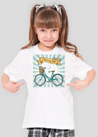 T-shirt biker kocham mój rowerek