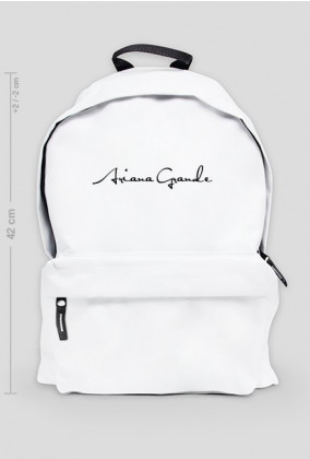 Plecak biały "Ariana Grande"