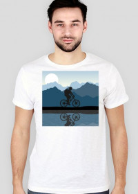 T-shirt biker super wzór