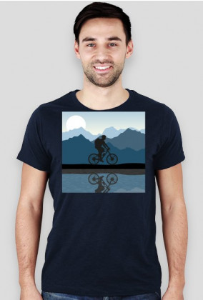T-shirt biker super wzór