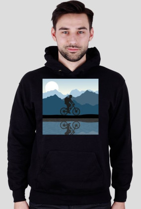 Bluza biker kaptur super wzór