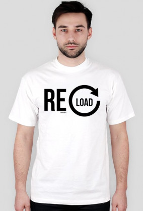reload t-shirt męski