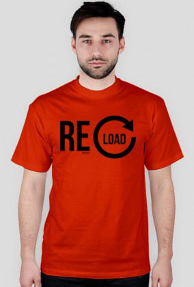 reload t-shirt męski