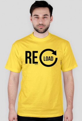 reload t-shirt męski