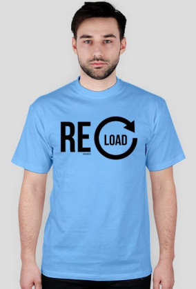 reload t-shirt męski