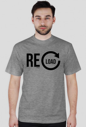 reload t-shirt męski