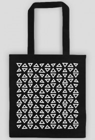 Eko torba bawełniana w trójkąciki - różne kolory do wyboru