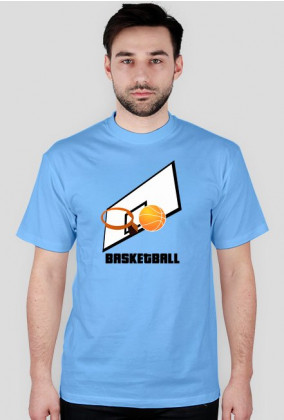 T-shirt męski różne kolory Basketball