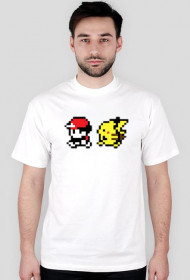 T-shirt męski różne kolory Pokemon Pikachu