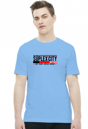 SUPLEX CITY BITCH - KOSZULKA BY WRESTLEHAWK
