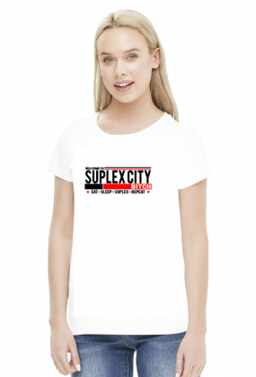 SUPLEX CITY BITCH - KOSZULKA BY WRESTLEHAWK