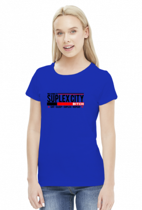SUPLEX CITY BITCH - KOSZULKA BY WRESTLEHAWK