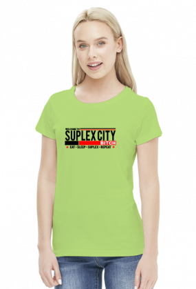 SUPLEX CITY BITCH - KOSZULKA BY WRESTLEHAWK