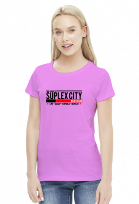 SUPLEX CITY BITCH - KOSZULKA BY WRESTLEHAWK