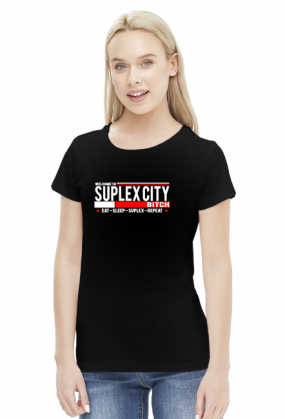 SUPLEX CITY BITCH - KOSZULKA BY WRESTLEHAWK