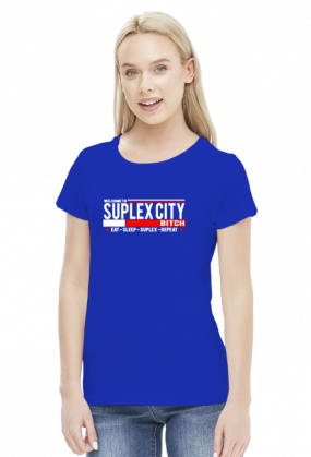 SUPLEX CITY BITCH - KOSZULKA BY WRESTLEHAWK