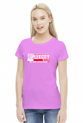 SUPLEX CITY BITCH - KOSZULKA BY WRESTLEHAWK