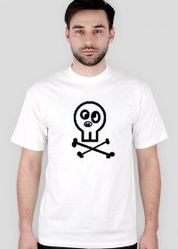 Biały T-shirt męski CZACHA LOGO