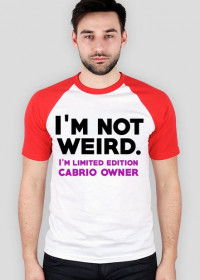 t-shirt I'm not weird