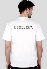 Biały T-shirt męski CZACHA ClASSIC
