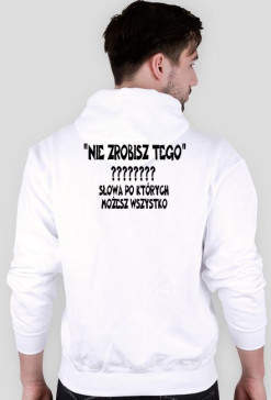Bluza męska z kapturem "NZT"