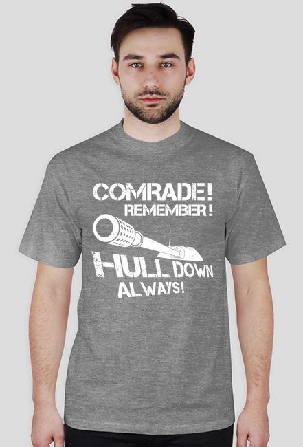 COMRADE! HULL DOWN KOSZULKA MĘSKA
