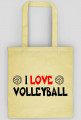 TOREBKA I LOVE VOLLEYBALL