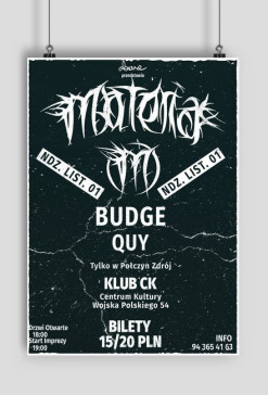 MATERIA X BUDGE X POŁCZYN