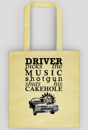 Driver and Shotgun – Supernatural – eko torba