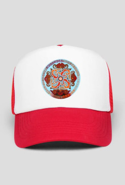 Blue Mandala Cap