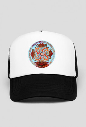 Blue Mandala Cap